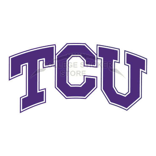 Homemade TCU Horned Frogs Iron-on Transfers (Wall Stickers)NO.6434